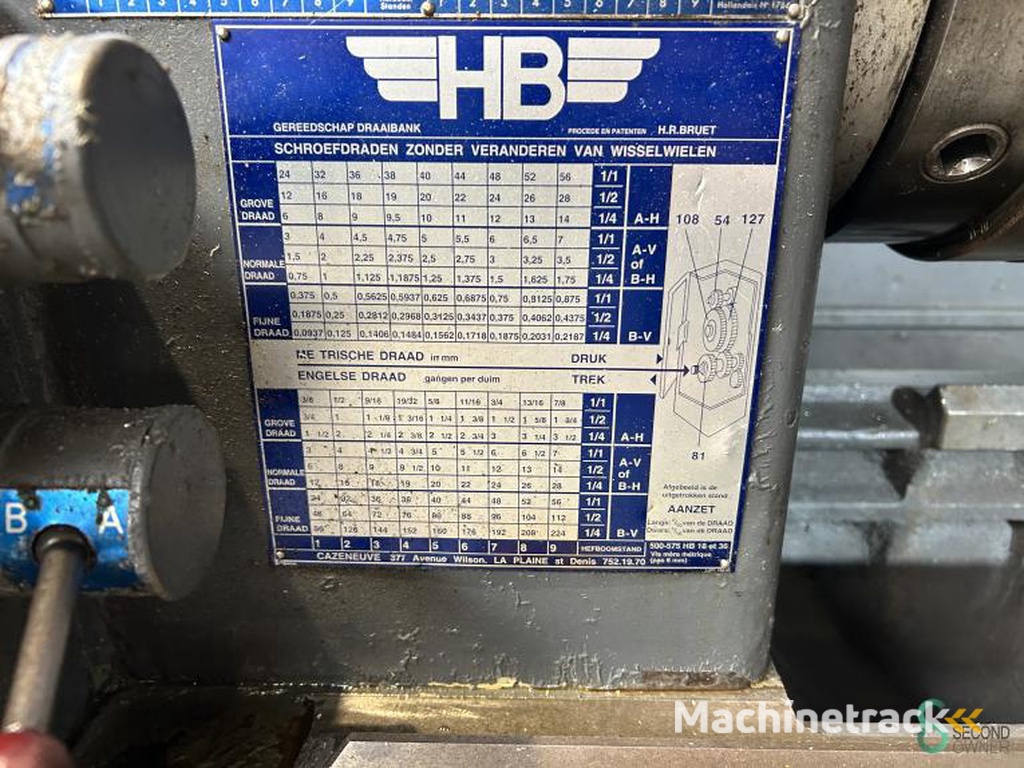 Horizontale draaibanken Cazeneuve HB725x2000