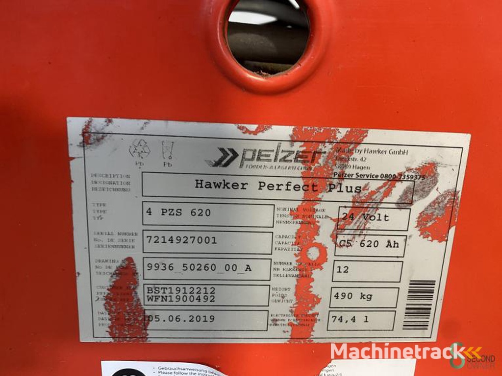 Kommissionierer Elektrisch Linde V10-02 2019