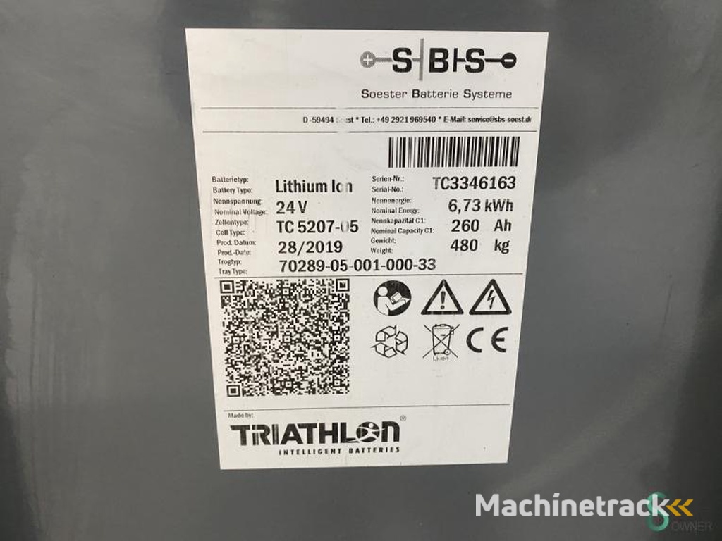 Kommissionierer Elektrisch Linde V10-02 2019