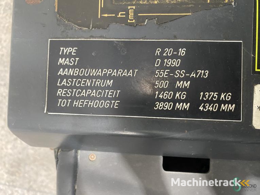 Heftrucks Elektrisch Still R20-16 1998