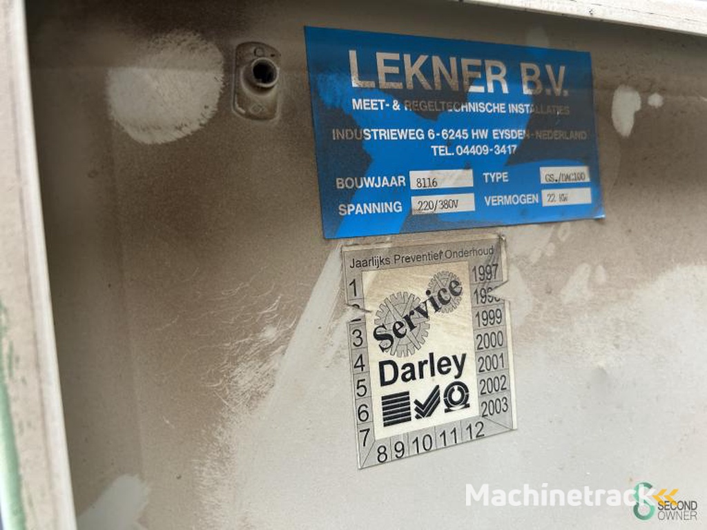 Plaatscharen Darley GS 3100x13 1986