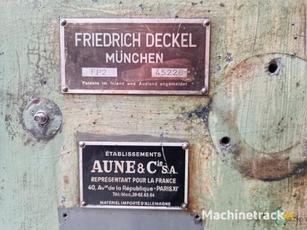 Freesmachines universeel Deckel MAHO FP2