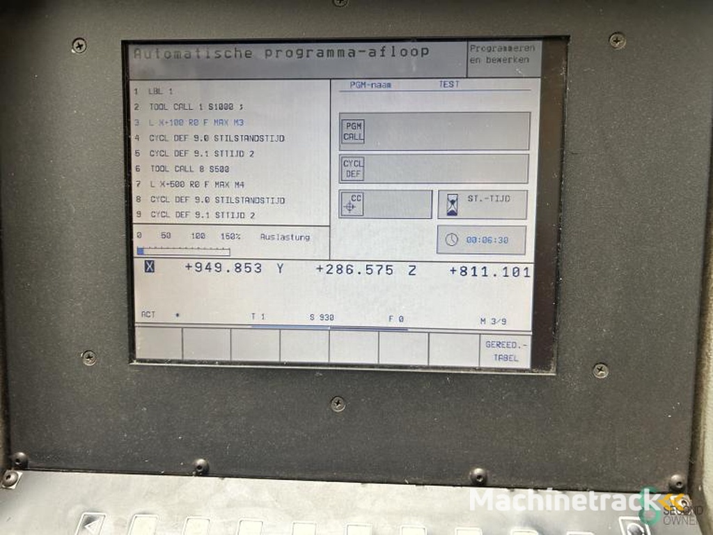 Freesmachines universeel Mikron VCP 1000 1997