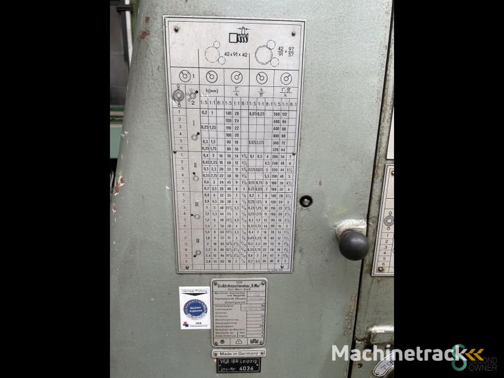 Horizontale draaibanken WMW DLZ700x5000