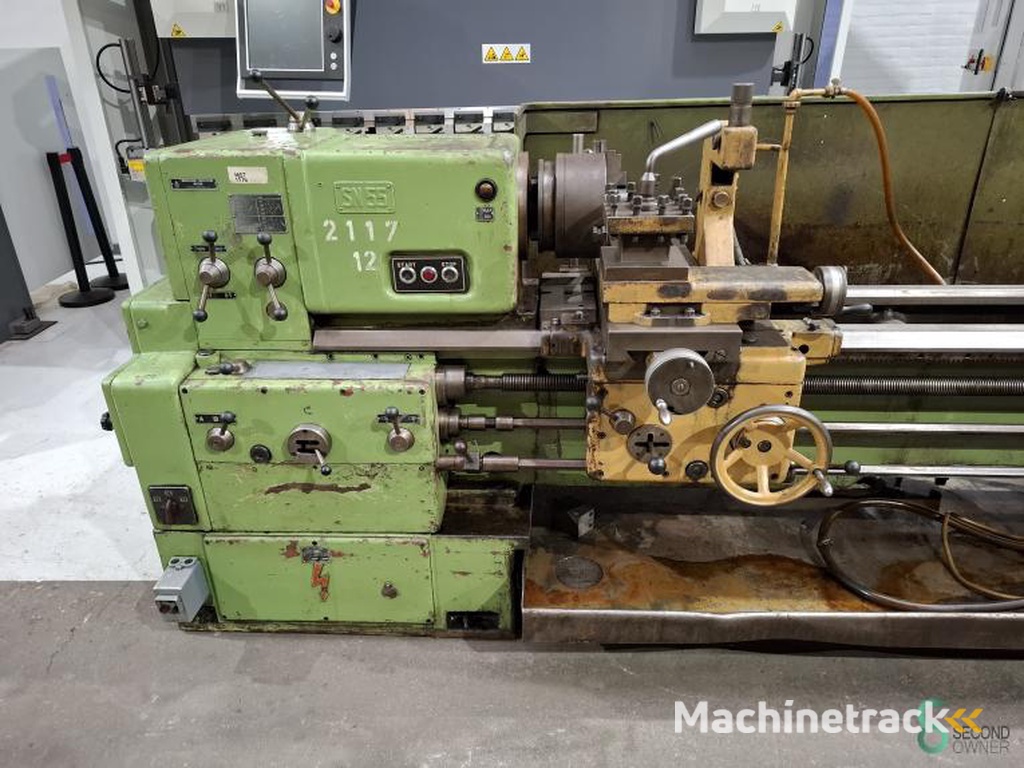 Horizontale draaibanken TOS SN55-4000 1960