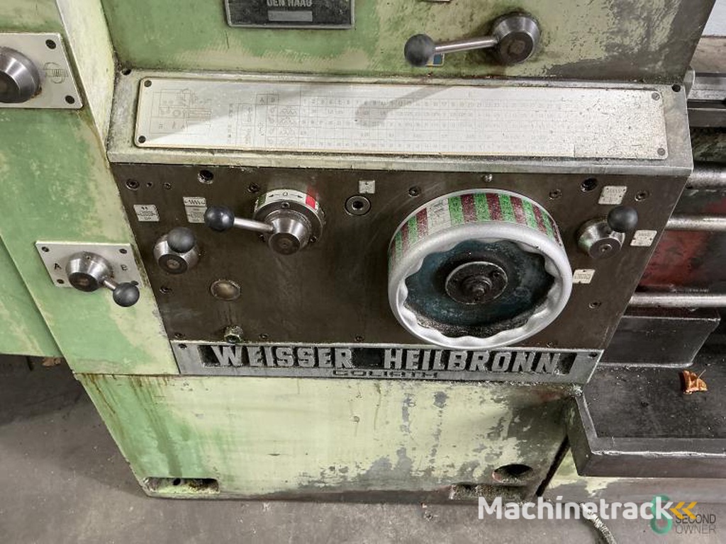 Horizontale draaibanken Weisser Heilbronn Goliath 460x2000 1975