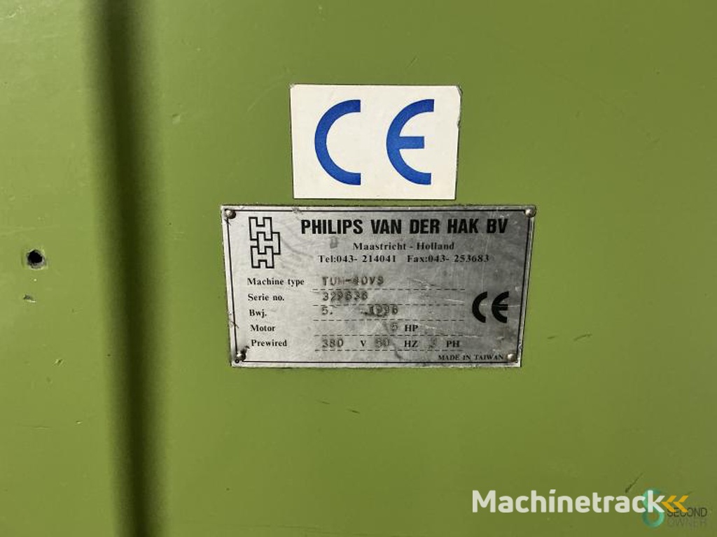 Boor-Freesmachines Ph. van der Hak TUM-40VS