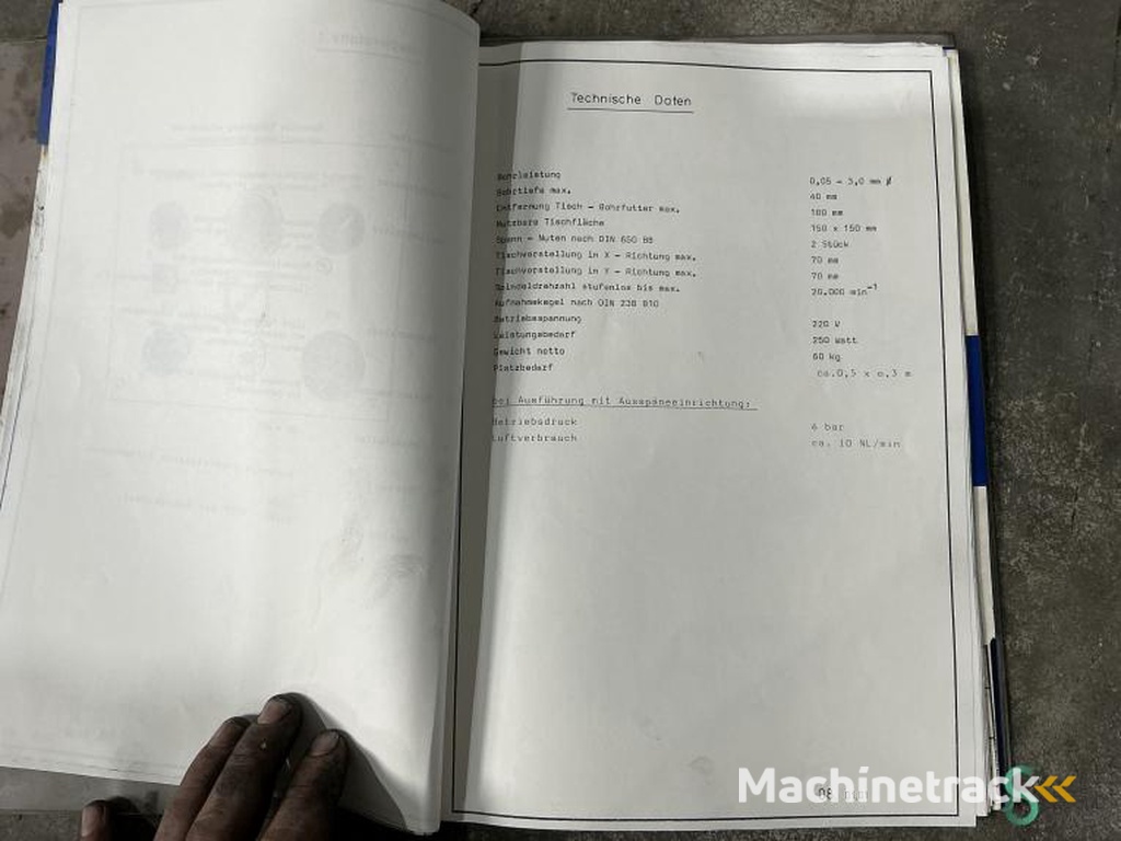 Kolomboormachines Buckard 3/50 1988