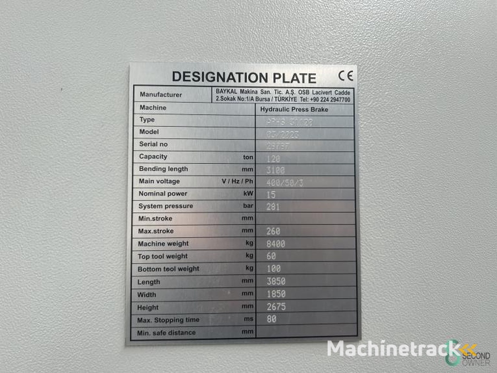 Kantbanken Baykal APHS 31120 2023