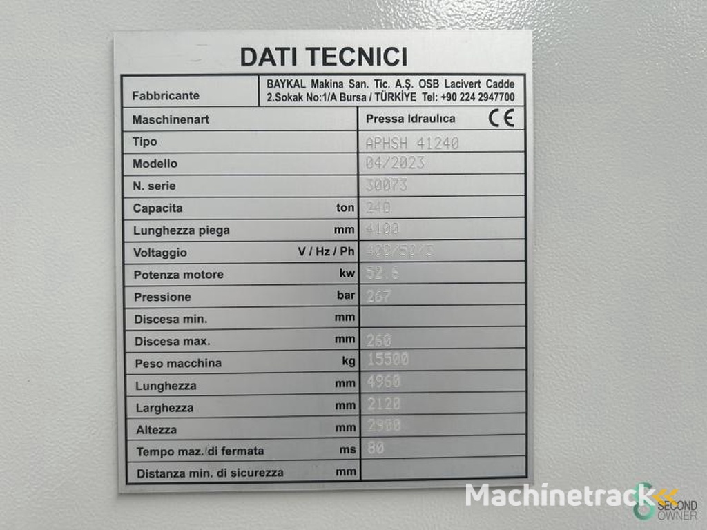 Kantbanken Baykal APHS-Hybrid 41240 2023