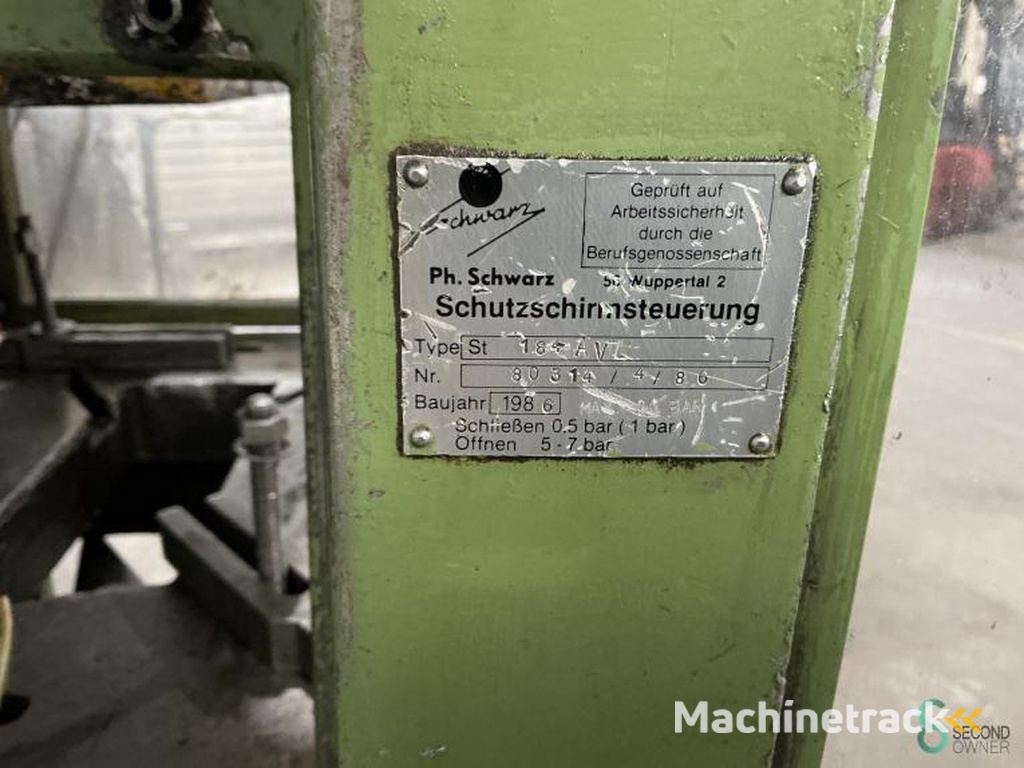Eccentric presses Berrenberg EPr 160t 1963