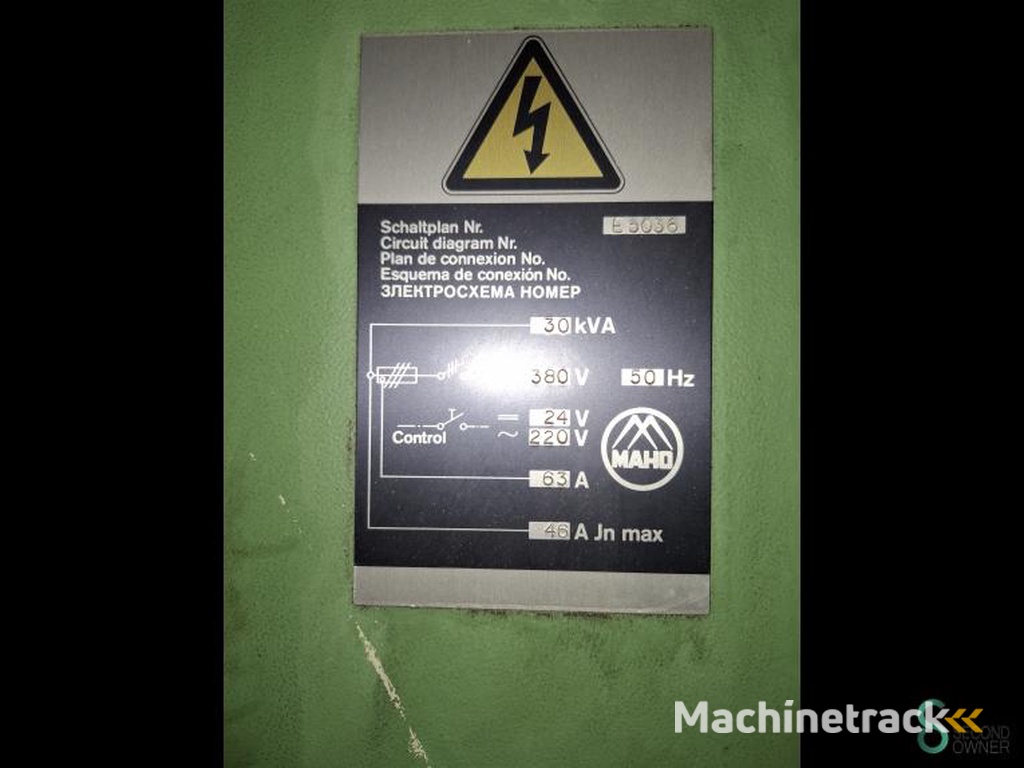 Fräsmaschinen Deckel MAHO MH 600 C