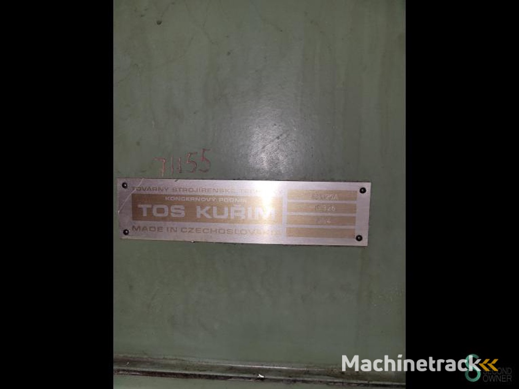 Fräsmaschinen TOS FNK 25A 1984