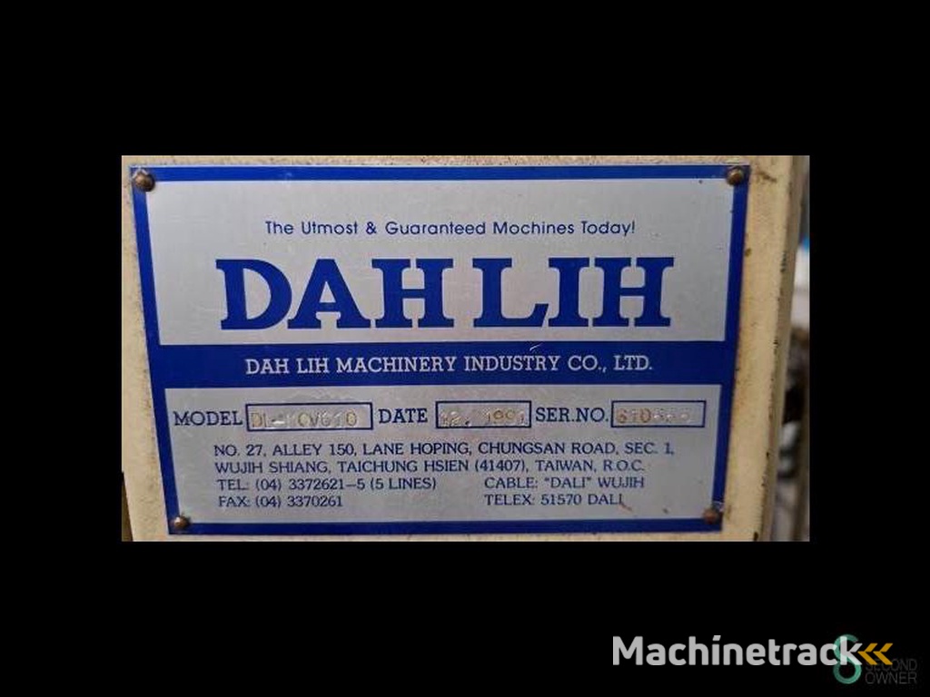 Fräsmaschinen Dah Lih DL-MCV 610 1992
