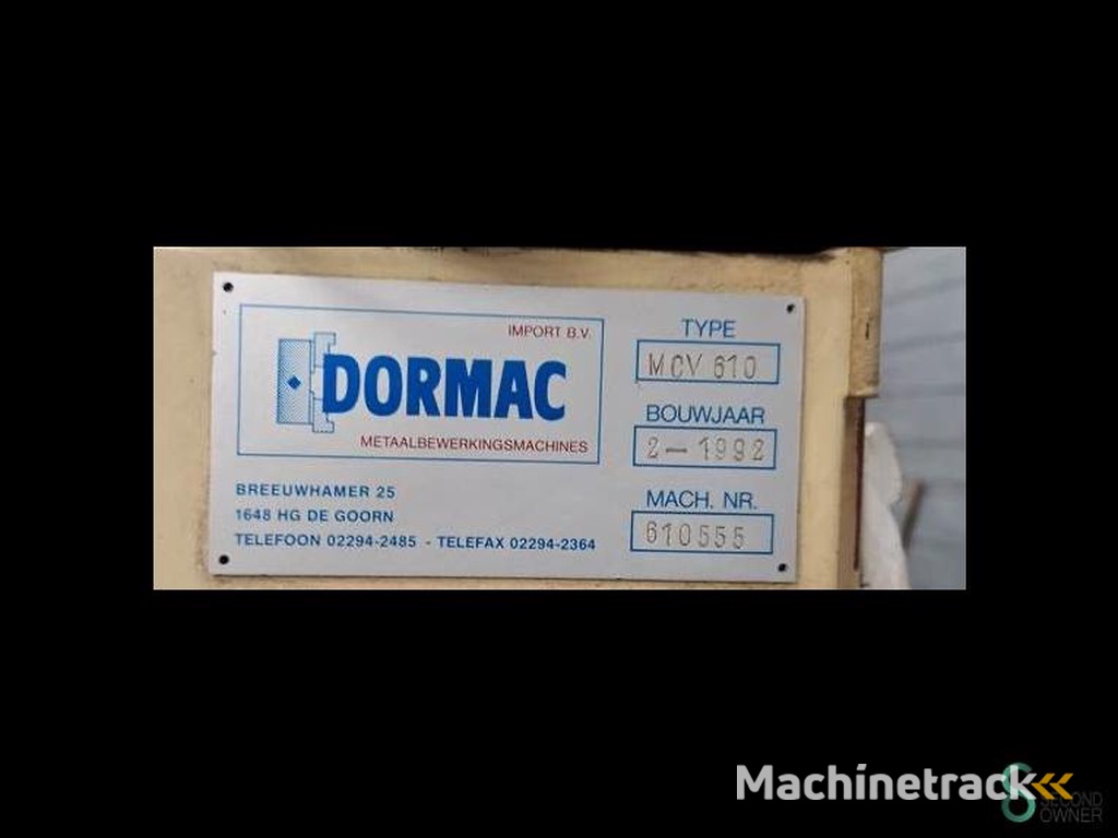 Fräsmaschinen Dah Lih DL-MCV 610 1992