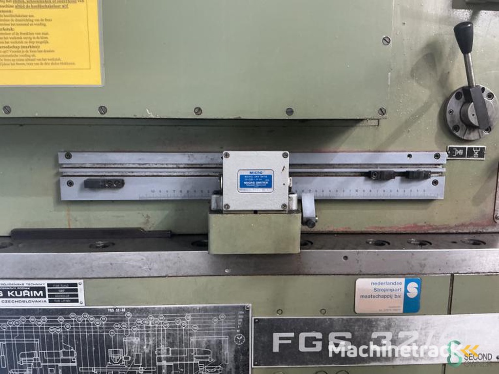 Fräsmaschinen TOS FGS 32/40 1987