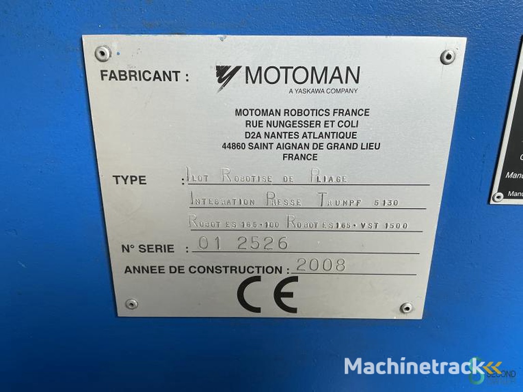 Roboter Yaskawa Motoman YR-ES165N-B00 2007