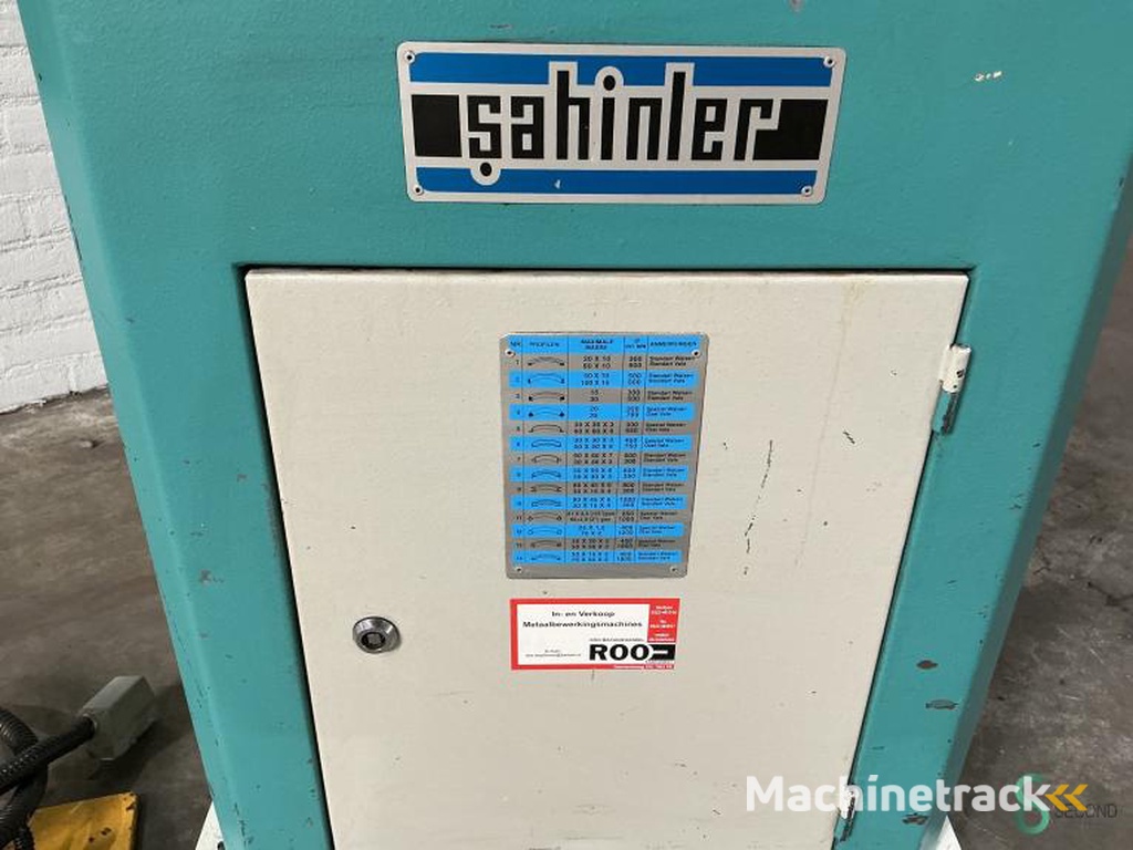 Profilbiegemaschinen Sahinler HPK-50 2001