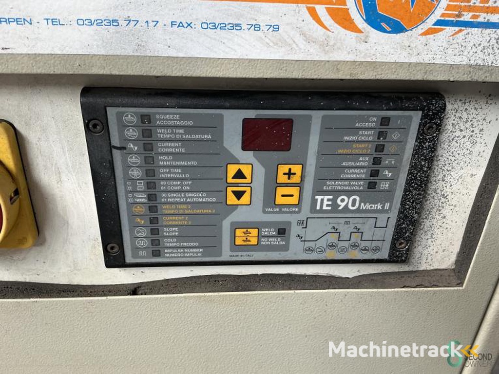 Puntlasmachines Tecna 4608N 1998