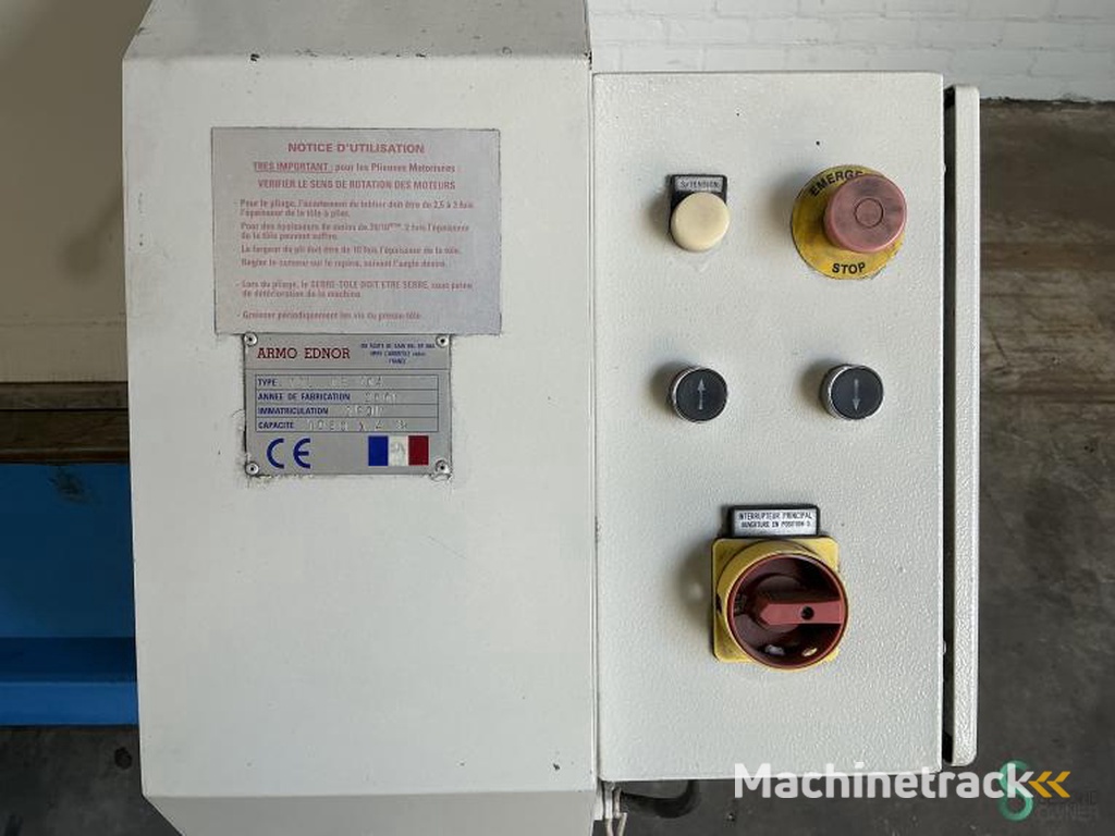 Schwenkbiegemaschinen ARMO EDNOR TOL TE 104 2006