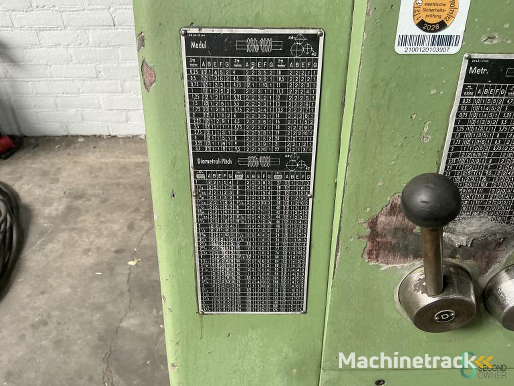 Horizontal lathes Meuser M4L, 630x4000mm