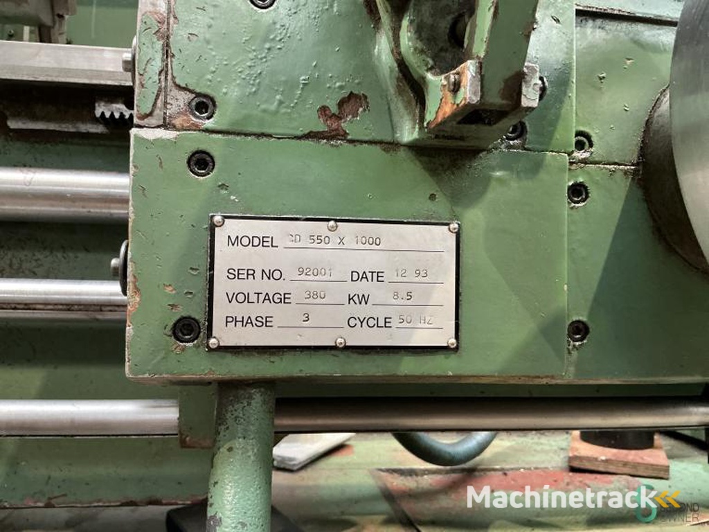 Horizontal lathes Ernault Cholet 550 1993