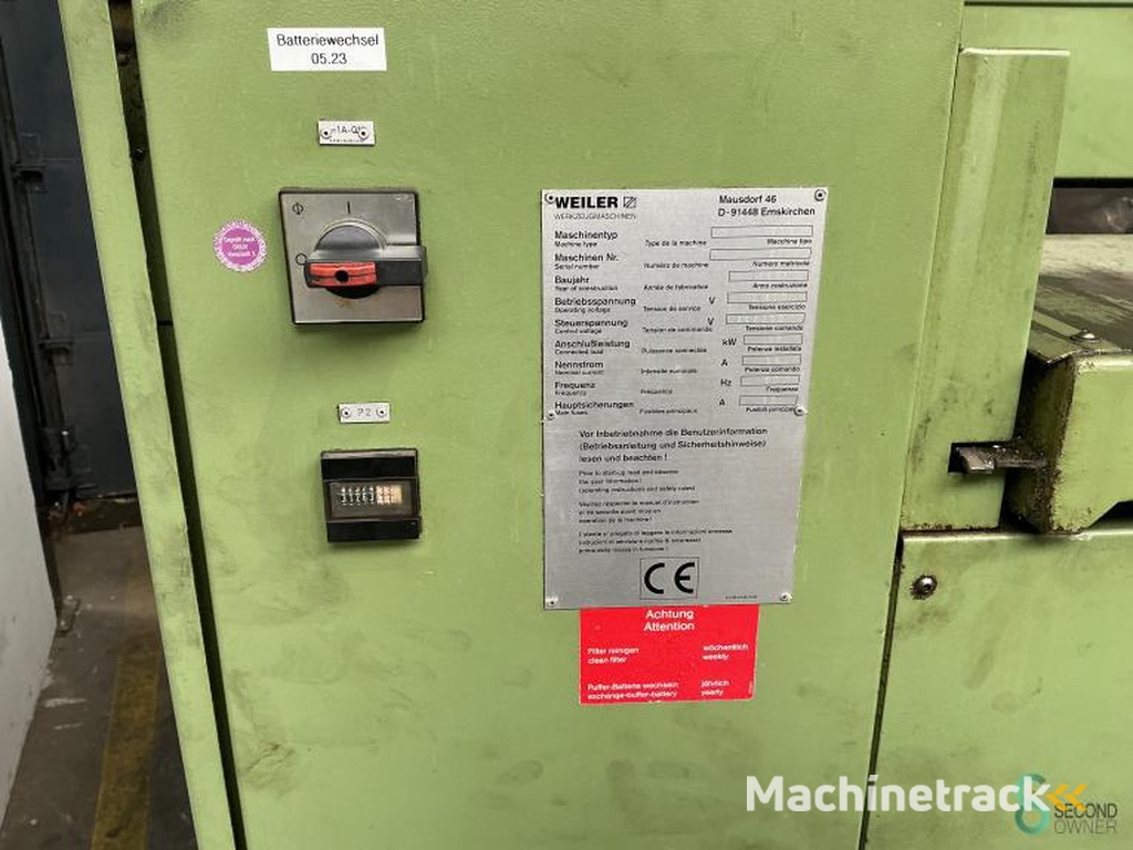 Horizontal lathes Weiler E35 1997