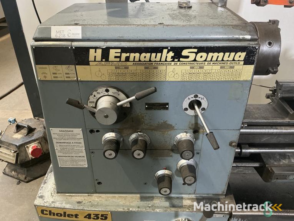 Horizontal lathes Ernault Cholet 435