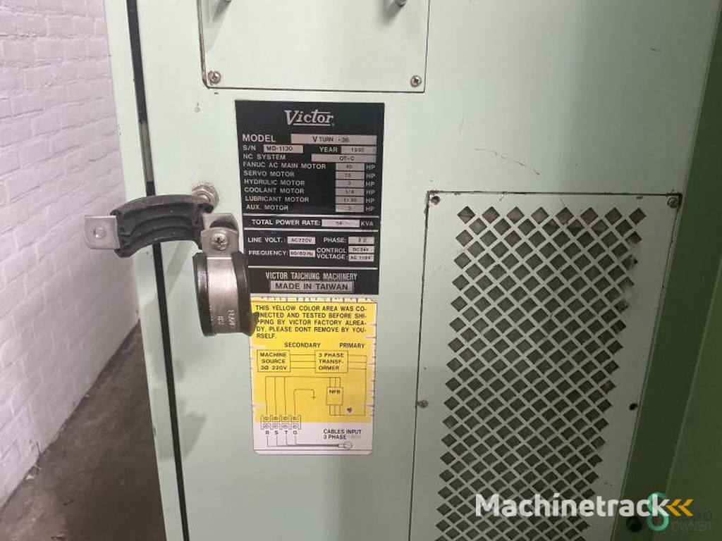 Horizontal lathes Victor Vturn-36 1992