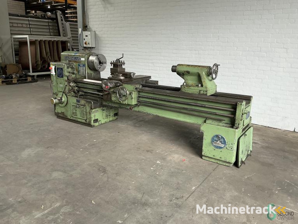 Horizontal lathes Cazeneuve HB 36, 660x2000mm 1970