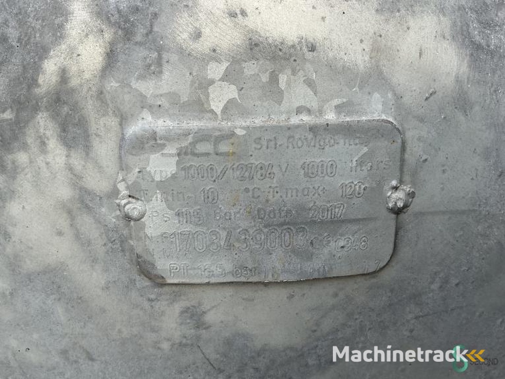 Drukvat/Luchttank SICC 2017