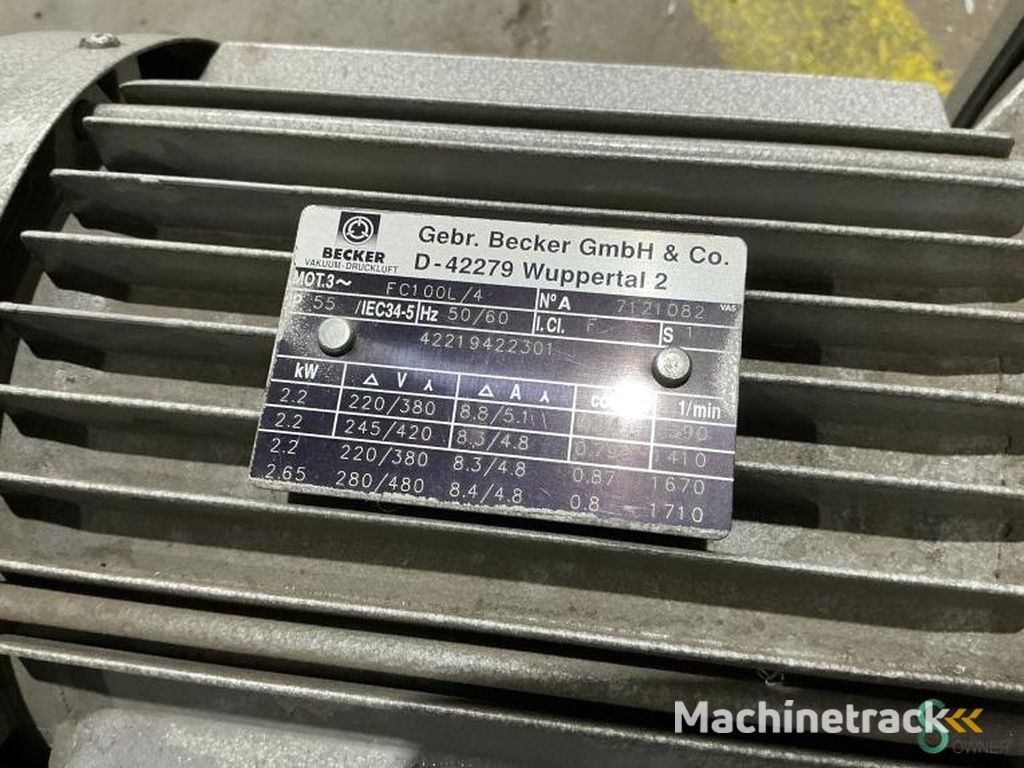 Vacuümpomp Becker KVT 3.80 1998