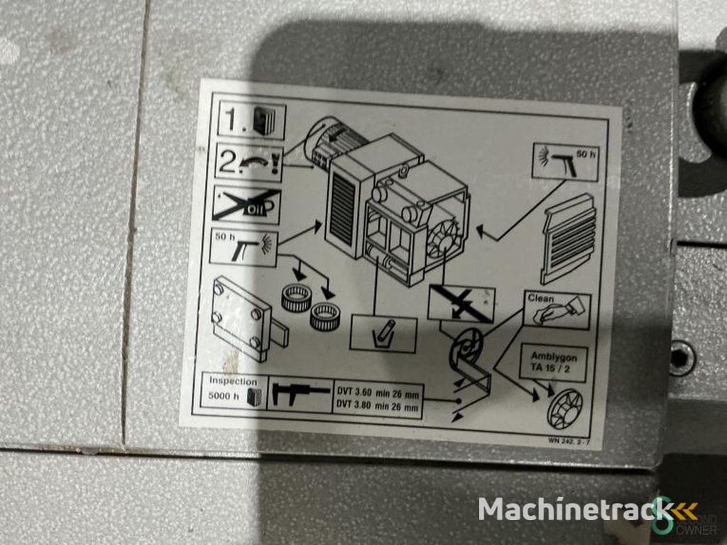 Vacuümpomp Becker KVT 3.80 1999