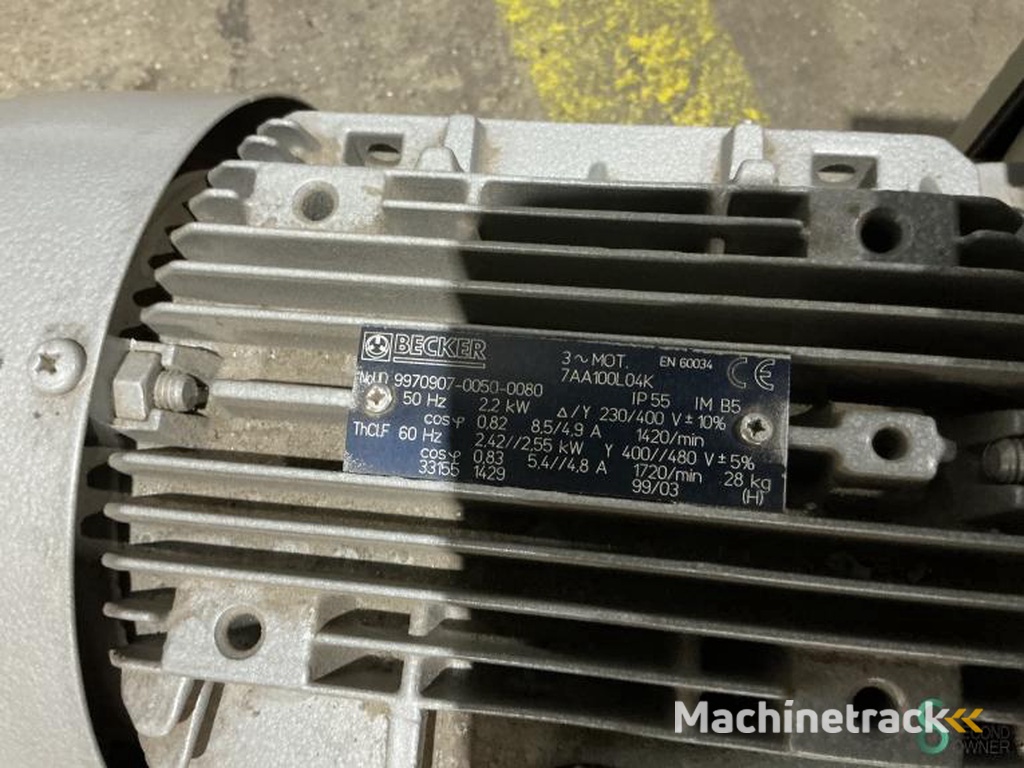 Vacuümpomp Becker KVT 3.80 1999