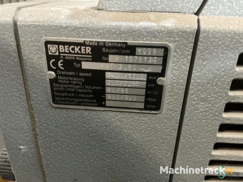 Vacuümpomp Becker KVT 3.80 1999