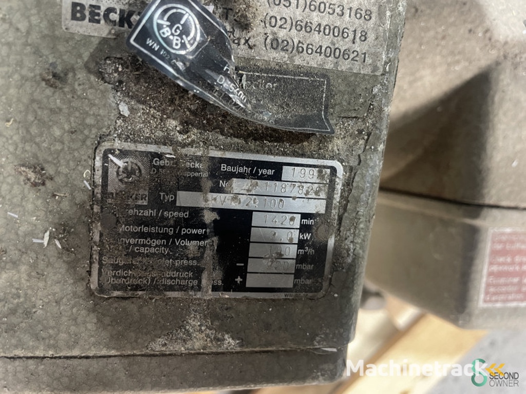 Vacuümpomp Becker KVT 2.100 1992