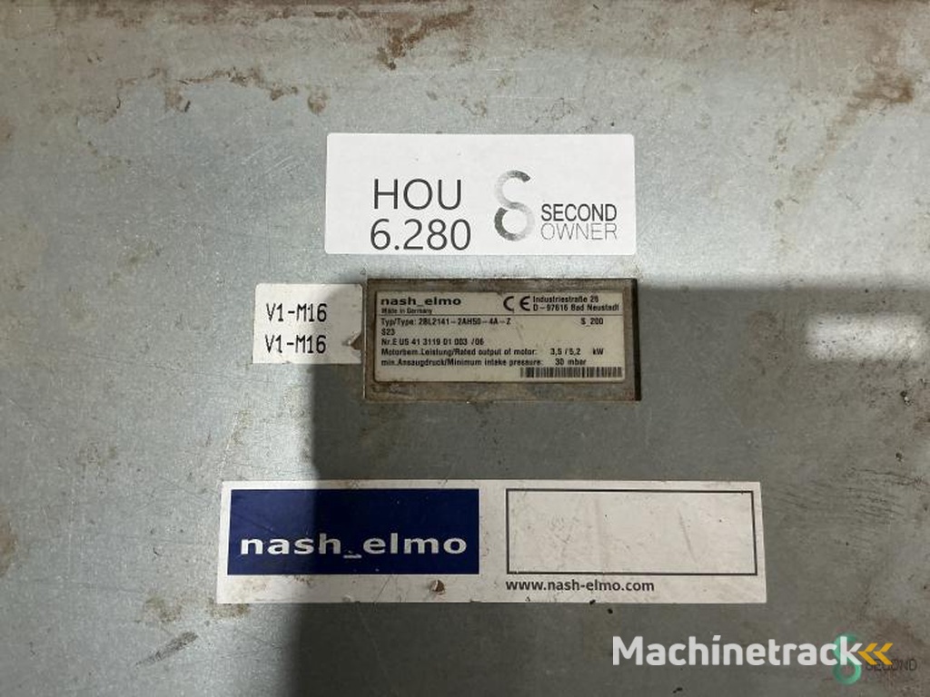 Vacuümpomp Nash Elmo Rietschle 2BL2141 2006