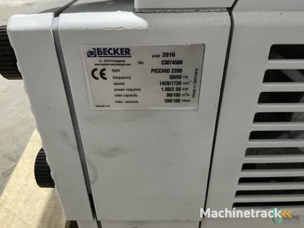 Vacuümpomp Becker Picchio 2200