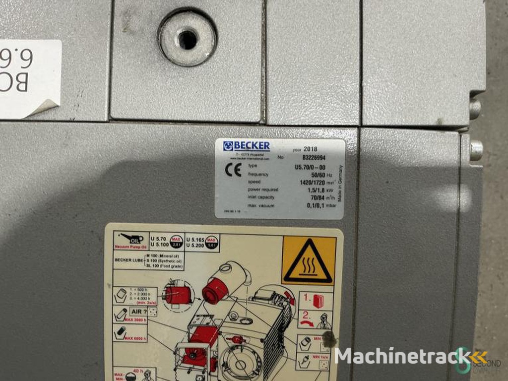 Vacuümpomp Becker U 5.70/0-00 2018