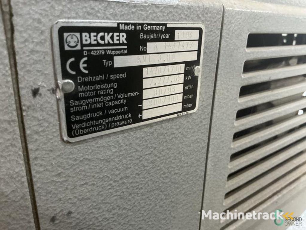 Vacuümpomp Becker KVT 3.80 1998
