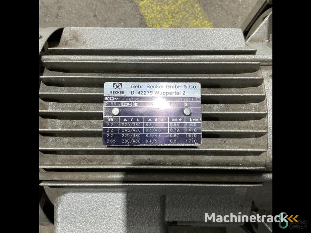 Vacuümpomp Becker KVT 3.80 1998