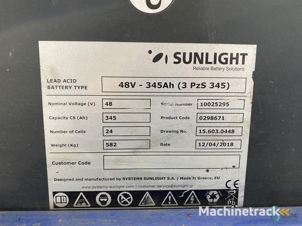 Heftrucks Elektrisch Toyota 2 FBE 10-48