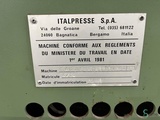 Minituur van Fineerpersen Italpresse GB/13 1991