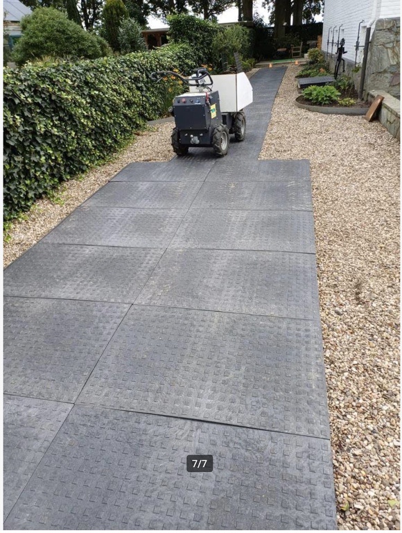 padock verharding / stalmatten