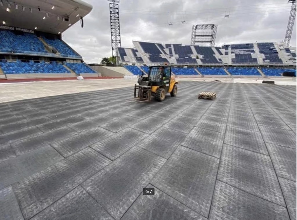 padock verharding / stalmatten