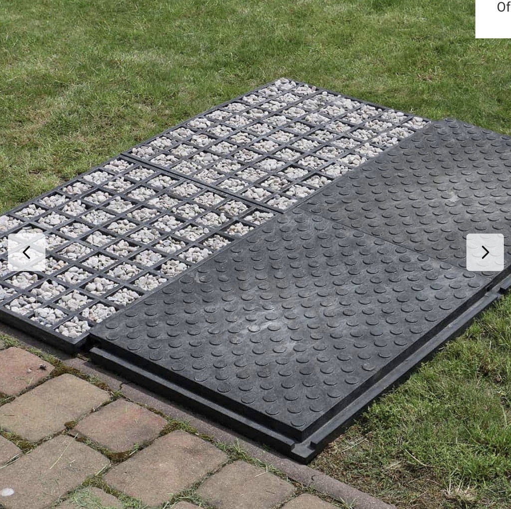 padock verharding / stalmatten