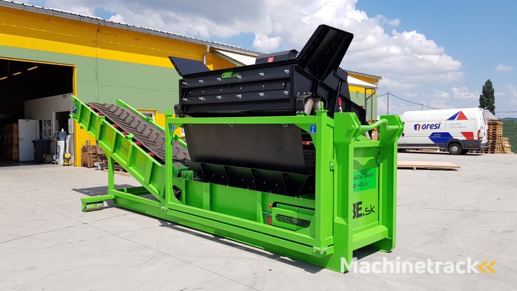 Traserscreen DB40LS grondzeef / zeefmachine