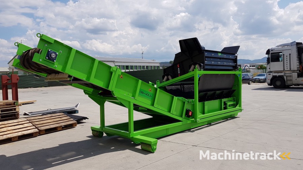 Traserscreen DB40LS grondzeef / zeefmachine