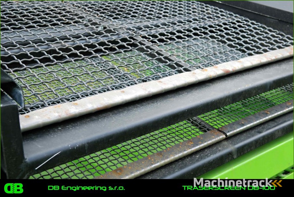 Traserscreen DB100 grondzeef / zeefmachine