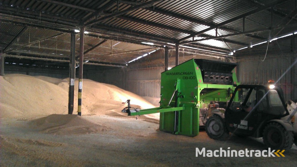 Traserscreen DB100 grondzeef / zeefmachine